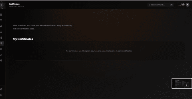Notifications Tab