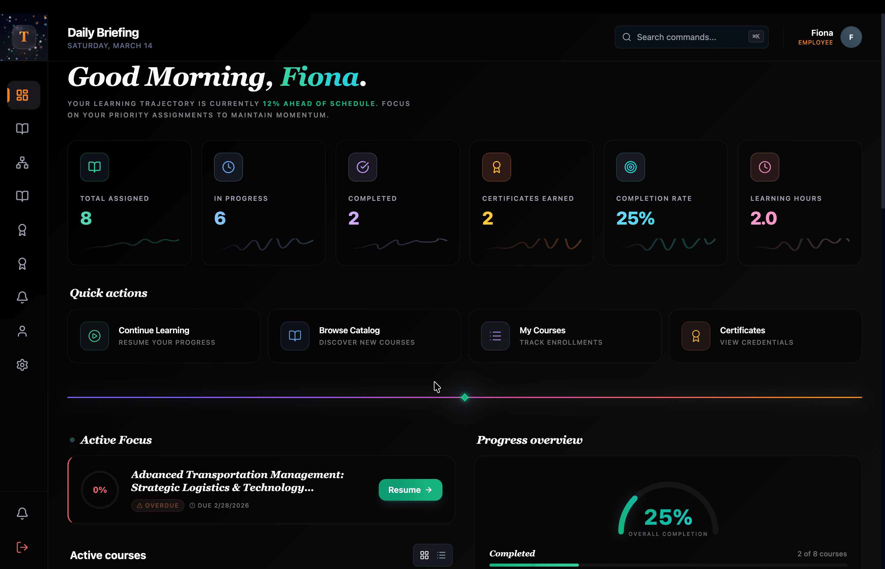 Home Dashboard